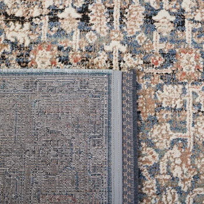 Safavieh Vivaldi Blue / Ivory VIV546 4 ft. X 6 ft. Rectangle Rug