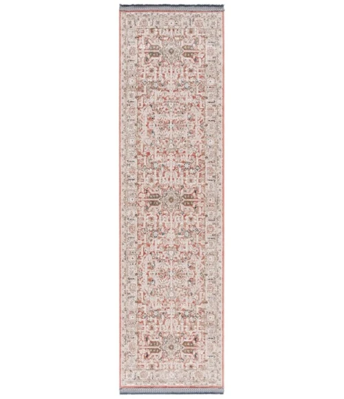 Safavieh Vivaldi Rust / Ivory VIV546 2 ft. 2 in. X 8 ft. Runner Rug
