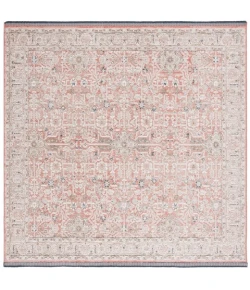 Safavieh Vivaldi Rust / Ivory VIV546 6 ft. 7 in. X 6 ft. 7 in. Square Rug
