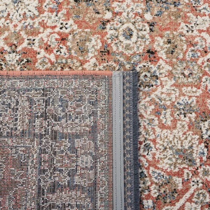 Safavieh Vivaldi Navy / Rust VIV562 2 ft. 2 in. X 8 ft. Runner Rug