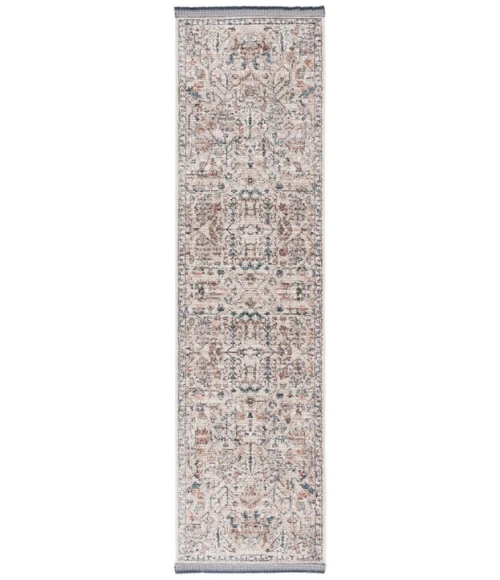 Safavieh Vivaldi Beige / Blue Rust VIV568 2 ft. 2 in. X 8 ft. Runner Rug