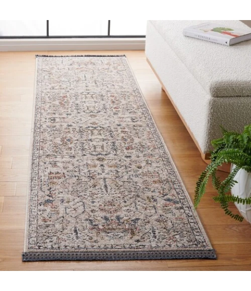 Safavieh Vivaldi Beige / Blue Rust VIV568 2 ft. 2 in. X 8 ft. Runner Rug