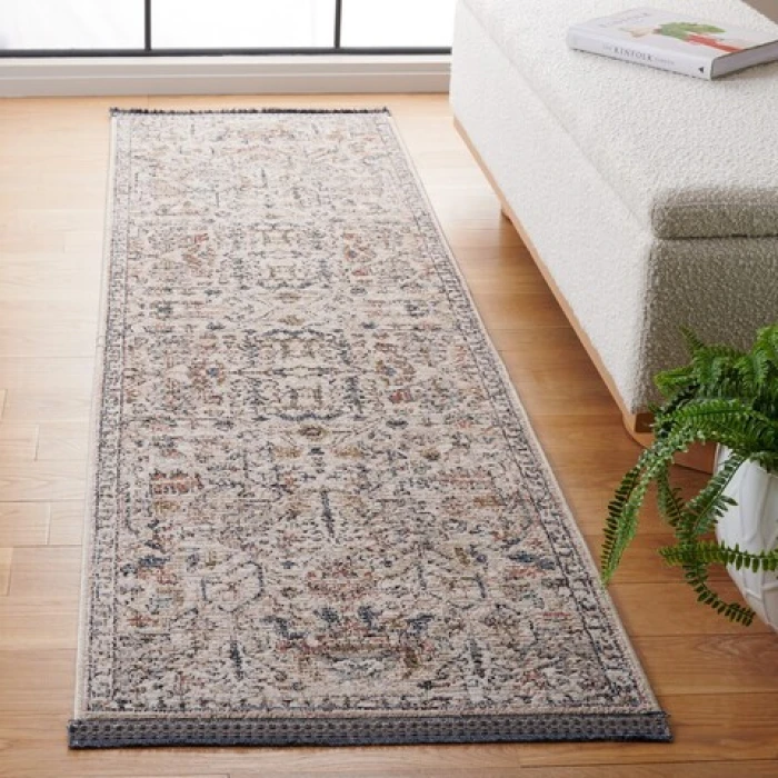Safavieh Vivaldi Beige / Blue Rust VIV568 2 ft. 2 in. X 8 ft. Runner Rug