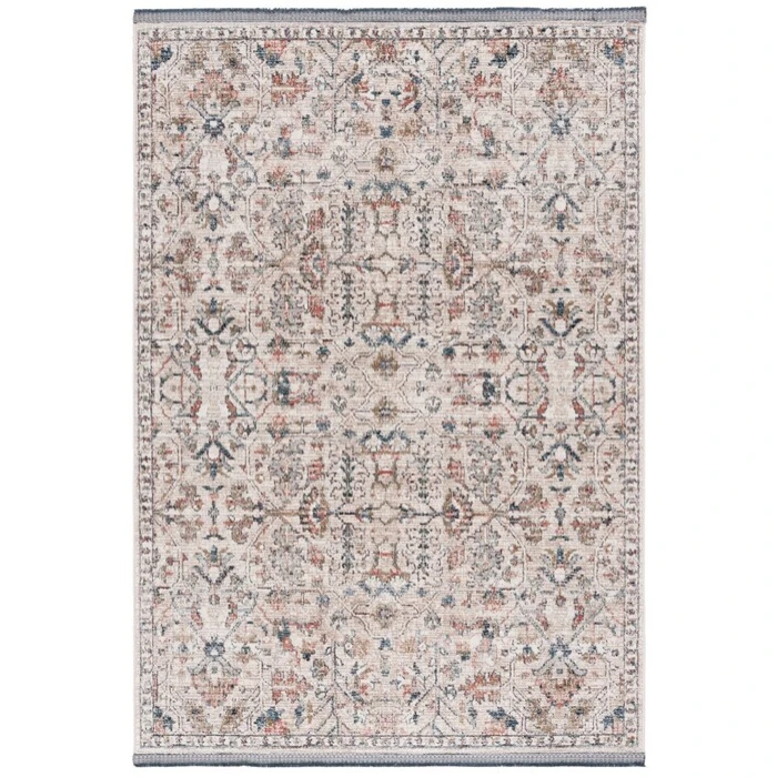 Safavieh Vivaldi Beige / Blue Rust VIV568 5 ft. 3 in. X 7 ft. 6 in. Rectangle Rug