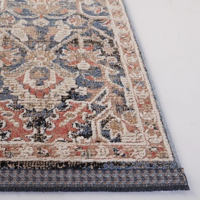 Safavieh Vivaldi Blue / Ivory VIV568 5 ft. 3 in. X 7 ft. 6 in. Rectangle Rug