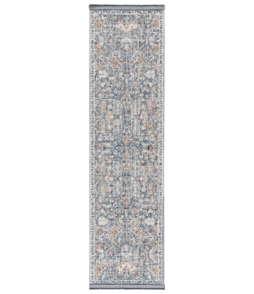 Safavieh Vivaldi Light Blue / Ivory VIV568 2 ft. 2 in. X 8 ft. Runner Rug