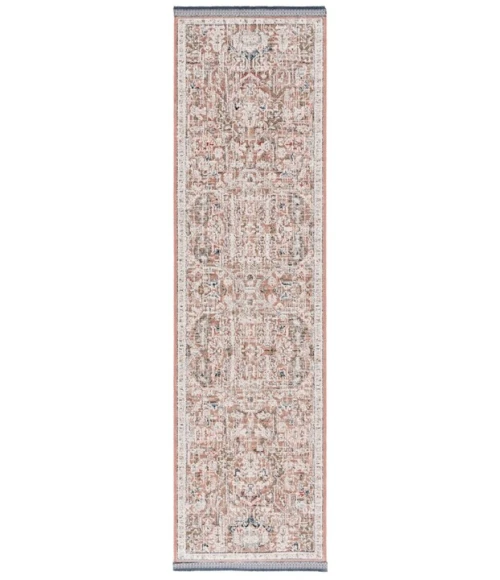 Safavieh Vivaldi Rust / Ivory VIV568 6 ft. 7 in. X 6 ft. 7 in. Round Rug