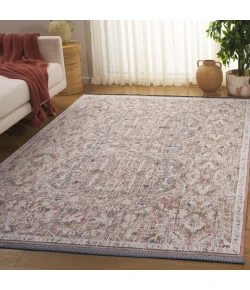 Safavieh Vivaldi Rust / Ivory VIV568 6 ft. 7 in. X 6 ft. 7 in. Round Rug