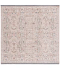 Safavieh Vivaldi Rust / Ivory VIV568 6 ft. 7 in. X 6 ft. 7 in. Square Rug