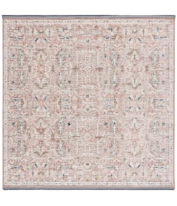 Safavieh Vivaldi Rust / Ivory VIV568 6 ft. 7 in. X 6 ft. 7 in. Square Rug
