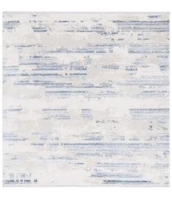 Safavieh Whisper Grey / Blue Ivory WHS542 6 ft. 7 in. X 6 ft. 7 in. Square Rug