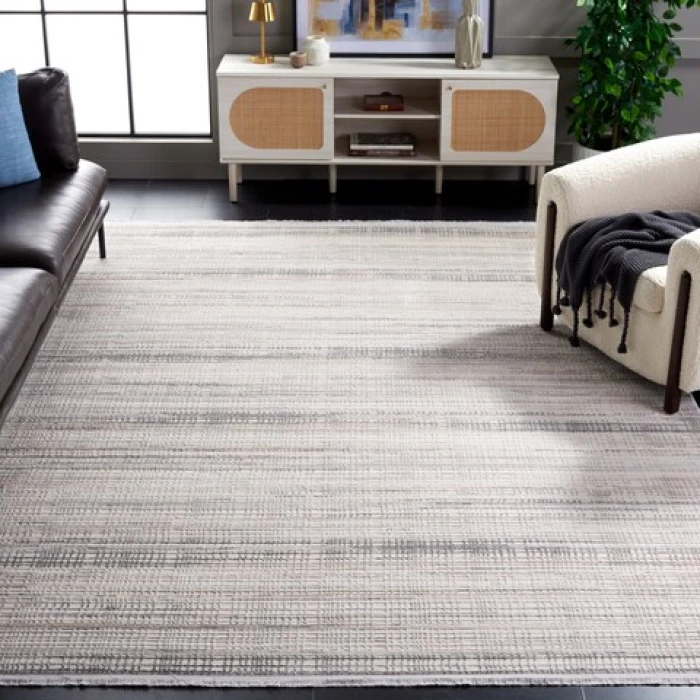 Safavieh Whisper Ivory / Grey WHS548 8 ft. X 10 ft. Rectangle Rug