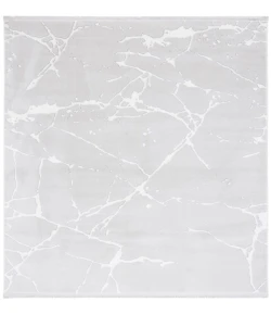 Safavieh Whisper Grey / Ivory WHS552 6 ft. 7 in. X 6 ft. 7 in. Square Rug
