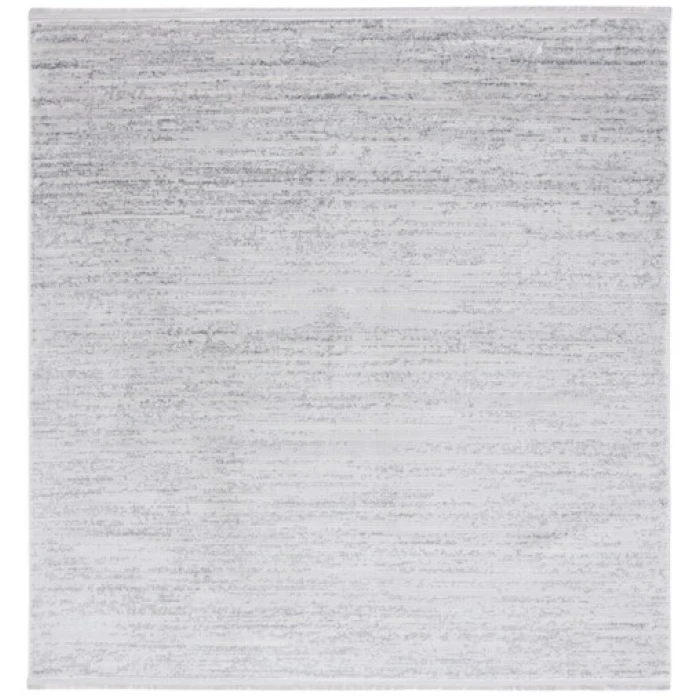 Safavieh Whisper Grey / Dark Grey WHS556 6 ft. 7 in. X 6 ft. 7 in. Square Rug
