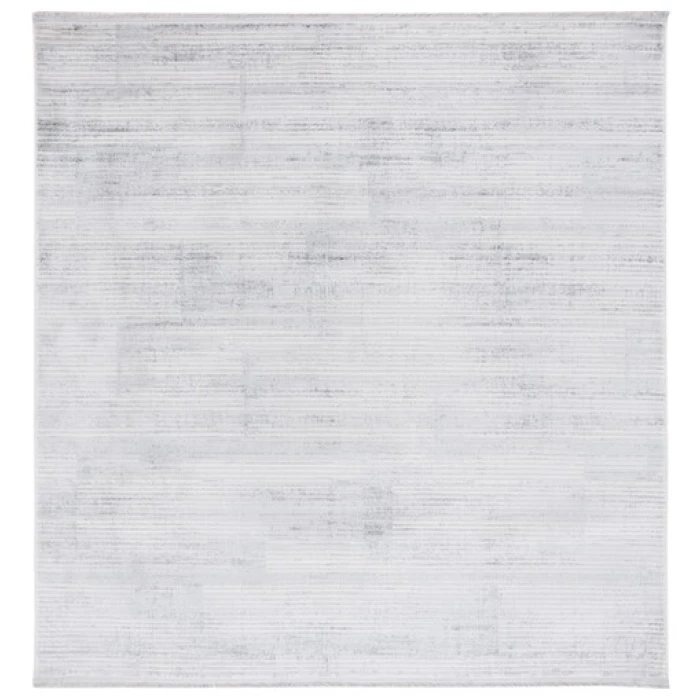 Safavieh Whisper Grey / Ivory WHS558 6 ft. 7 in. X 6 ft. 7 in. Square Rug