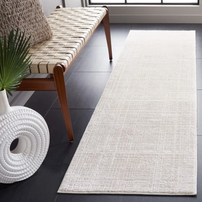 Safavieh Whisper Ivory / Ivory WHS560 2 ft. 2 in. X 8 ft. Runner Rug