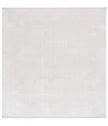 Safavieh Whisper Ivory / Ivory WHS560 6 ft. 7 in. X 6 ft. 7 in. Square Rug