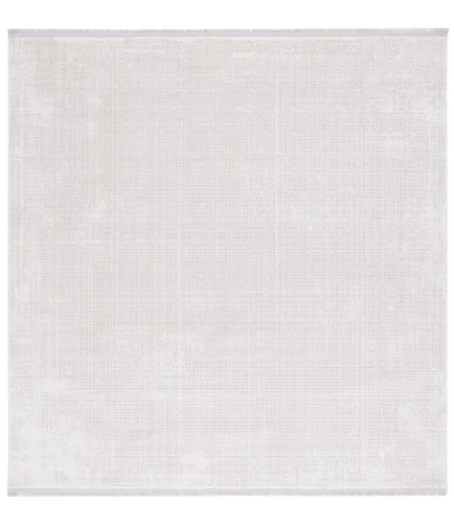 Safavieh Whisper Ivory / Ivory WHS560 6 ft. 7 in. X 6 ft. 7 in. Square Rug