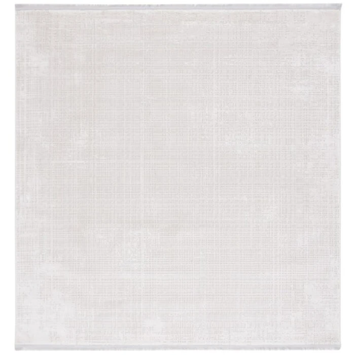 Safavieh Whisper Ivory / Ivory WHS560 6 ft. 7 in. X 6 ft. 7 in. Square Rug
