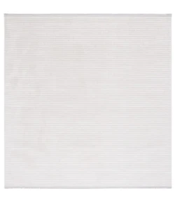 Safavieh Whisper Ivory / Ivory WHS565 6 ft. 7 in. X 6 ft. 7 in. Square Rug
