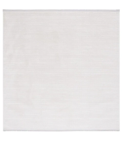 Safavieh Whisper Ivory / Ivory WHS565 6 ft. 7 in. X 6 ft. 7 in. Square Rug
