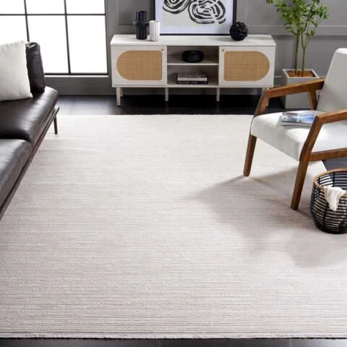 Safavieh Whisper Ivory / Ivory WHS565 9 ft. X 12 ft. Rectangle Rug
