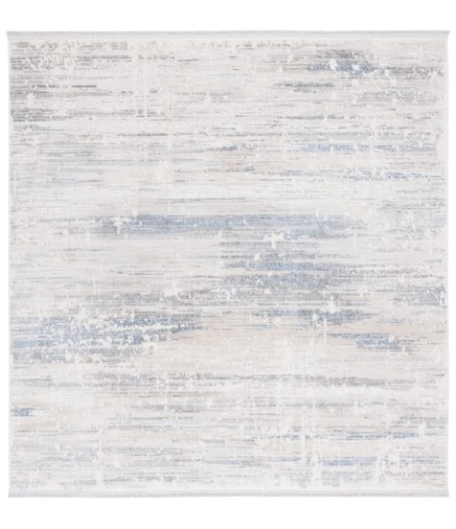 Safavieh Whisper Grey / Blue WHS586 6 ft. 7 in. X 6 ft. 7 in. Square Rug