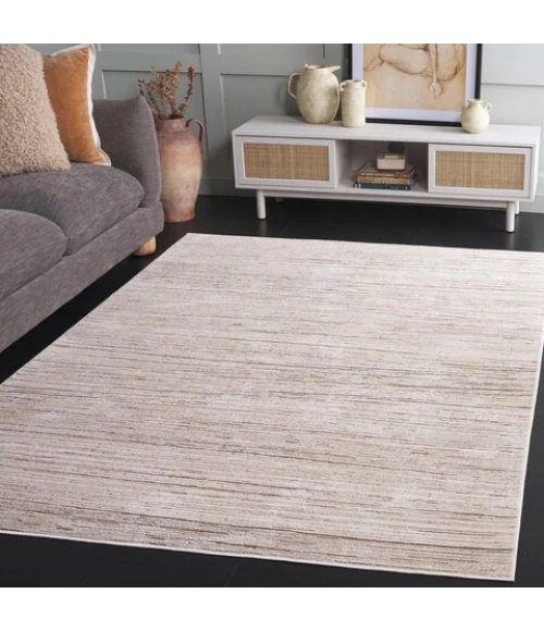 Safavieh Whisper Beige / Dark Beige WHS810 6 ft. 7 in. X 6 ft. 7 in. Square Rug