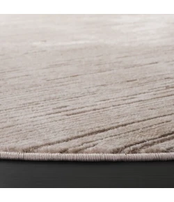 Safavieh Whisper Beige / Dark Beige WHS810 6 ft. 7 in. X 6 ft. 7 in. Round Rug