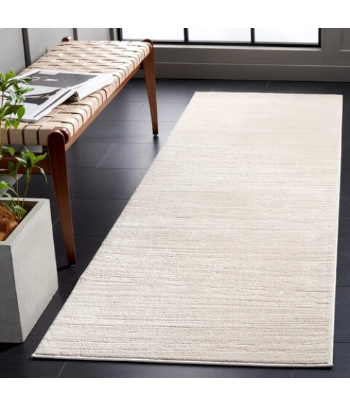 Safavieh Whisper Ivory / Taupe WHS810 2 ft. 6 in. X 8 ft. Runner Rug