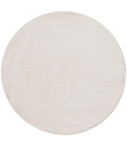 Safavieh Whisper Ivory / Taupe WHS810 6 ft. 7 in. X 6 ft. 7 in. Round Rug