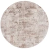 Safavieh Whisper Beige / Light Beige WHS812 6 ft. 7 in. X 6 ft. 7 in. Round Rug