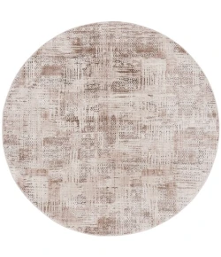Safavieh Whisper Beige / Light Beige WHS812 6 ft. 7 in. X 6 ft. 7 in. Round Rug