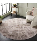 Safavieh Whisper Beige / Light Beige WHS812 6 ft. 7 in. X 6 ft. 7 in. Round Rug