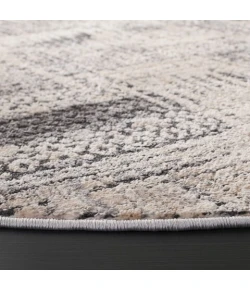 Safavieh Whisper Grey / Light Grey WHS812 6 ft. 7 in. X 6 ft. 7 in. Round Rug