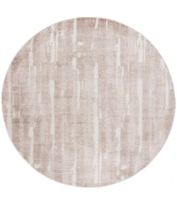 Safavieh Whisper Beige / Light Beige WHS816 6 ft. 7 in. X 6 ft. 7 in. Round Rug