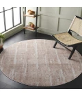 Safavieh Whisper Beige / Light Beige WHS816 6 ft. 7 in. X 6 ft. 7 in. Round Rug