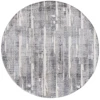 Safavieh Whisper Grey / Light Grey WHS816 6 ft. 7 in. X 6 ft. 7 in. Round Rug