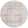 Safavieh Whisper Beige / Light Beige WHS822 6 ft. 7 in. X 6 ft. 7 in. Round Rug