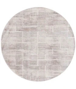 Safavieh Whisper Beige / Light Beige WHS822 6 ft. 7 in. X 6 ft. 7 in. Round Rug