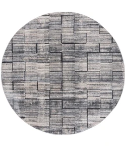 Safavieh Whisper Grey / Light Beige WHS822 6 ft. 7 in. X 6 ft. 7 in. Round Rug
