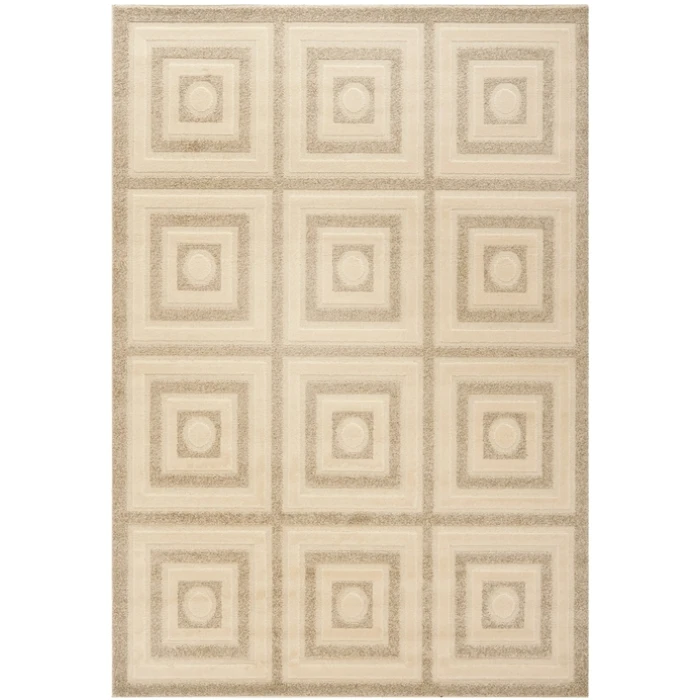 Safavieh York Cream / Beige YRK1610 5 ft. 3 in. X 7 ft. 7 in. Rectangle Rug