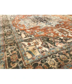 Shalom Brothers Jules Serapi JS654 Burnt Orange 8 ft. 0 in. X 10 ft. 0 in. - Rectangular