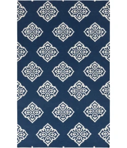 Surya Frontier FT366 Navy Ivory Area Rug 2 ft. X 3 ft. Rectangle