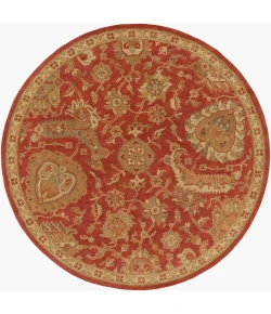 Surya Ancient Treasures Rust A-177 8ft. x 8ft. Round Rug