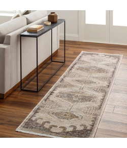 Livabliss Aida AAD2303 Beige Tan Area Rug 2 ft. 7 in. X 9 ft. Runner