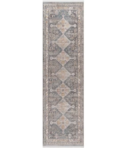 Livabliss Aida AAD2305 Medium Gray Gray Area Rug 2 ft. 7 in. X 9 ft. Runner