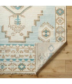 Surya Anadolu AAU2300 Teal Brown Area Rug 2 ft. 6 in. X 10 ft. Runner