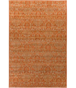 LIVABLISS Arabesque Burnt Orange ABS-3007 8ft.10in. x 12ft.10in. Rect. Rug
