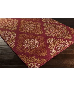 Livabliss Arabesque ABS3014 Garnet Burnt Orange Area Rug 8 ft. 10 in. X 12 ft. 9 in. Rectangle